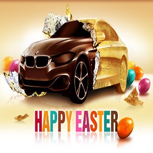 Chocko BMW Happy Easter