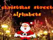Christmas Street Alphabets