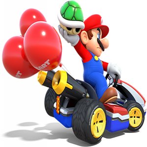 Mario Car in Action