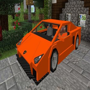 Minecraft Lamborghini Car