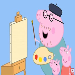 Peppa Coloring Time Puzzle