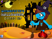 Smurfette's Halloween Dress Up