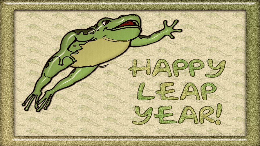 Leap Year Frog Wp 01