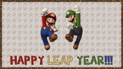 Mario Luigi Leap Year Hd Wp