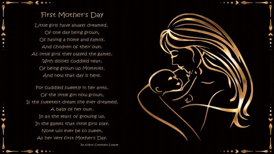 Mother's Day First Poem Wp 01