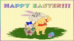 Pooh Easter Wp