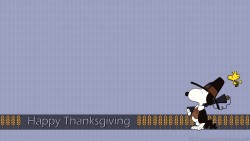 Thanksgiving Snoopy Wp 01