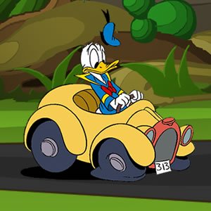 Donald Duck Car Keys