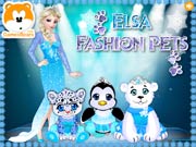 Elsa Fashion Pets Contest