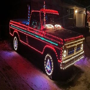Ford Christmas Pick Up Truck