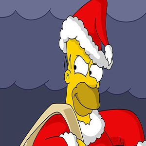 Ho Ho Ho Homer Christmas