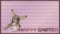 Easter Bunny Cute Wp 01