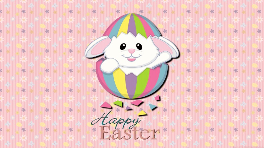 Easter Bunny Egg Wp 01