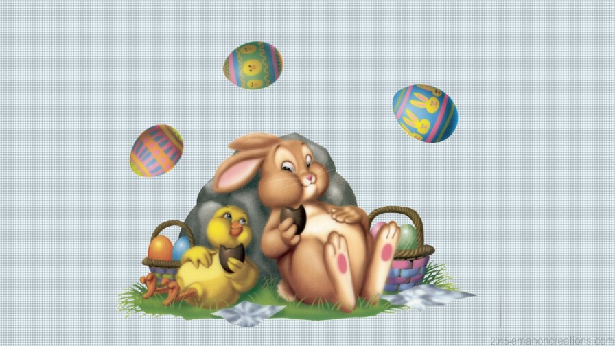 Easter Bunny Wp 09