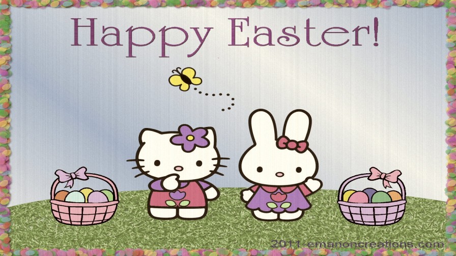 Easter Hello Kitty Wp