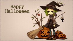 Halloween Anime Witch Wp