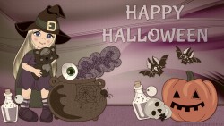 Halloween Witch Wp 06