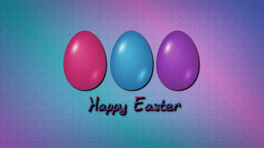 Happy Easter Wp 04