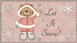 Let It Snow Girl