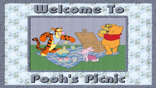 Pooh Picnic Wp