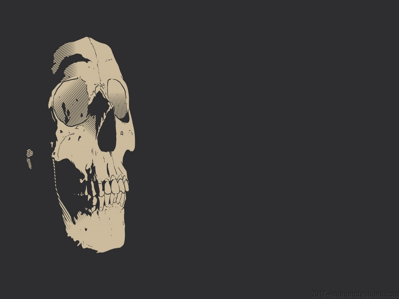 Skull Grey 01