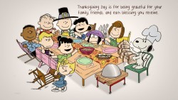 Thanksgiving Peanuts Wp 03