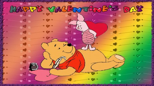 Valentine Pooh Piglet Wp